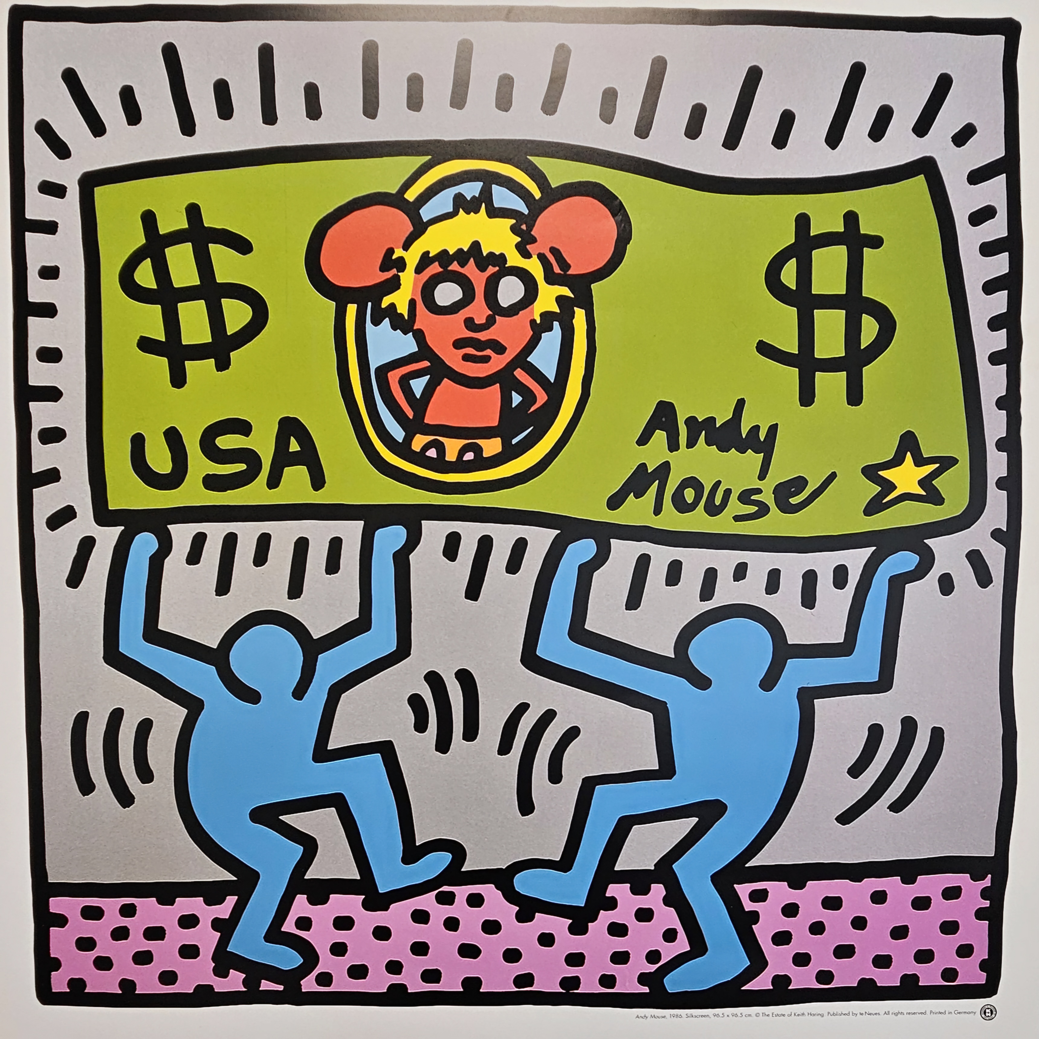 Keith Haring - Andy Mouse - Amazing Pictures